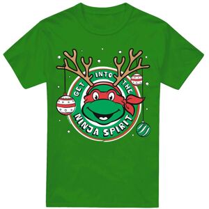 (XL, Kelly Green) Teenage Mutant Ninja Turtles Mens Ninja Christmas Spirit T-Shi (XL, Kelly Green) Teenage Mutant Ninja Turtles Mens Ninja Christmas Spirit T-Shi