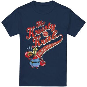(XXL, Navy) SpongeBob SquarePants Mens The Krusty Krab T-Shirt (XXL, Navy) SpongeBob SquarePants Mens The Krusty Krab T-Shirt