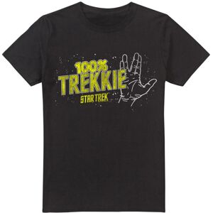 (XXL, Black) Star Trek Mens Trekkie T-Shirt (XXL, Black) Star Trek Mens Trekkie T-Shirt