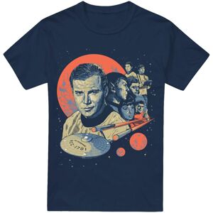 (4XL, Navy) Star Trek Mens Poster T-Shirt (4XL, Navy) Star Trek Mens Poster T-Shirt