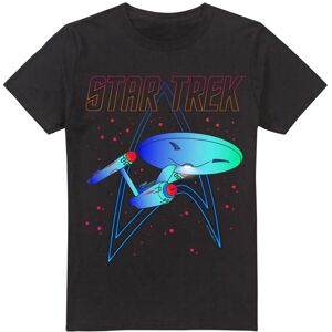 (3XL, Black) Star Trek Mens Neon T-Shirt (3XL, Black) Star Trek Mens Neon T-Shirt