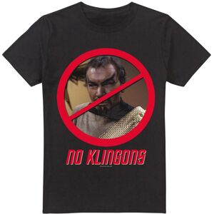 (XL, Black) Star Trek Mens No Klingons T-Shirt (XL, Black) Star Trek Mens No Klingons T-Shirt