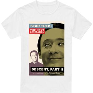 (L, White) Star Trek Mens The Next Generation Season 7 Episode 1 T-Shirt (L, White) Star Trek Mens The Next Generation Season 7 Episode 1 T-Shirt