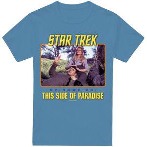 (L, Carolina Blue) Star Trek Mens Episode 25 T-Shirt (L, Carolina Blue) Star Trek Mens Episode 25 T-Shirt