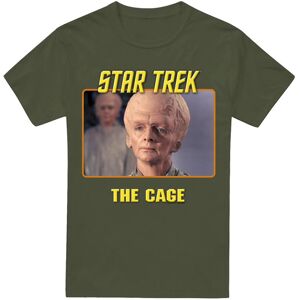 (L, Military Green) Star Trek Mens The Cage T-Shirt (L, Military Green) Star Trek Mens The Cage T-Shirt