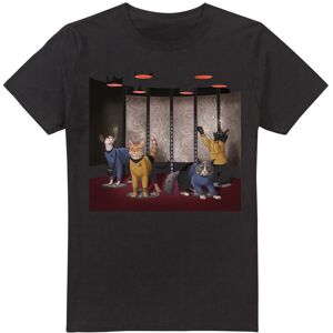 (L, Black) Star Trek Mens Beam Meow Up T-Shirt (L, Black) Star Trek Mens Beam Meow Up T-Shirt