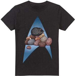 (L, Black) Star Trek Mens Five Year Nap T-Shirt (L, Black) Star Trek Mens Five Year Nap T-Shirt