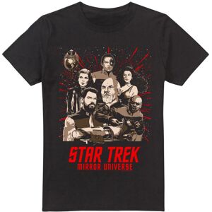 (L, Black) Star Trek Mens Poster T-Shirt (L, Black) Star Trek Mens Poster T-Shirt