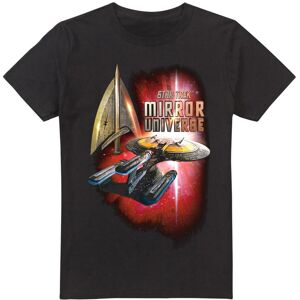 (XL, Black) Star Trek Mens Mirror Enterprise T-Shirt (XL, Black) Star Trek Mens Mirror Enterprise T-Shirt