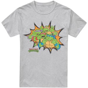 (XXL, Sport Heather) Teenage Mutant Ninja Turtles Mens Funny Face Turtles T-Shir (XXL, Sport Heather) Teenage Mutant Ninja Turtles Mens Funny Face Turtles T-Shir