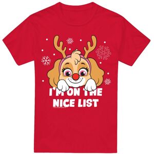 (XL, Red) Paw Patrol Mens Nice Christmas Skye T-Shirt (XL, Red) Paw Patrol Mens Nice Christmas Skye T-Shirt