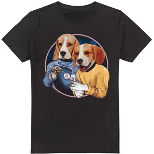 (5XL, Black) Star Trek Mens Dogs T-Shirt (5XL, Black) Star Trek Mens Dogs T-Shirt