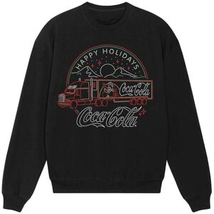 Coca Cola (L, Black) Coca-Cola Unisex Adult Neon Truck Sweatshirt Coca Cola (L, Black) Coca-Cola Unisex Adult Neon Truck Sweatshirt