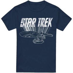 (3XL, Navy) Star Trek Mens Ship T-Shirt (3XL, Navy) Star Trek Mens Ship T-Shirt