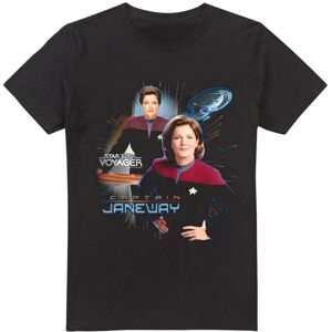 (XXL, Black) Star Trek Mens Janeway T-Shirt (XXL, Black) Star Trek Mens Janeway T-Shirt