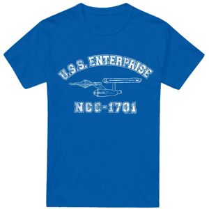 (4XL, Royal Blue) Star Trek Mens Enterprise Athletic T-Shirt (4XL, Royal Blue) Star Trek Mens Enterprise Athletic T-Shirt