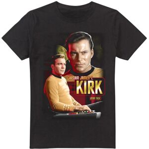 (3XL, Black) Star Trek Mens Captain Kirk T-Shirt (3XL, Black) Star Trek Mens Captain Kirk T-Shirt