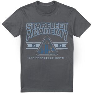 (XL, Charcoal) Star Trek Mens Starfleet Academy Earth T-Shirt (XL, Charcoal) Star Trek Mens Starfleet Academy Earth T-Shirt