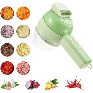 Unbranded Electric Vegetable Chopper Set Handheld Vegetable Cutter Garlic Chopper Fruit Sl Unbranded Electric Vegetable Chopper Set Handheld Vegetable Cutter Garlic Chopper Fruit Sl