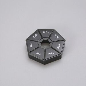 Unbranded (black) 1Pcs 7 Days Week Pill Box Case Organiser Grids Tablet Medicine Dispenser Unbranded (black) 1Pcs 7 Days Week Pill Box Case Organiser Grids Tablet Medicine Dispenser