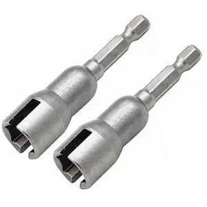 Unbranded (2pcs) Wingnut Driver Bit Practical Universal Nut Driver Kit For Panel Nuts/scre Unbranded (2pcs) Wingnut Driver Bit Practical Universal Nut Driver Kit For Panel Nuts/scre