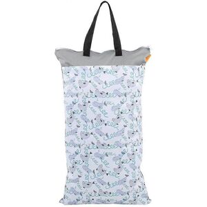 Unbranded (color 2) Hanging Wet Dry Cloth Diaper Bag, Large Capacity Diaper Storage Bag wi Unbranded (color 2) Hanging Wet Dry Cloth Diaper Bag, Large Capacity Diaper Storage Bag wi