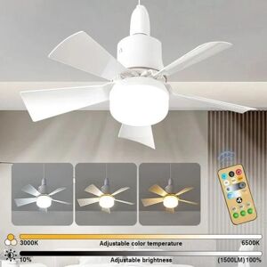 Aloisia LED Ceiling Fan Remote 30W E27 - Ceiling Fan with Light Aloisia LED Ceiling Fan Remote 30W E27 - Ceiling Fan with Light
