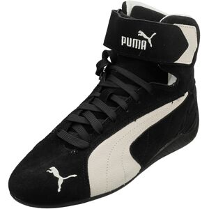 (4) Puma Speedcat Mid Unisex Fashion Trainers in Black White (4) Puma Speedcat Mid Unisex Fashion Trainers in Black White