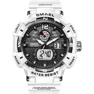 Maxpower (white) Smael Sport Watch Waterproof Watches Digital Led Back Light Stopwatch Al Maxpower (white) Smael Sport Watch Waterproof Watches Digital Led Back Light Stopwatch Al