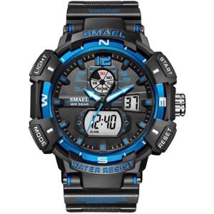 Maxpower (black,blue) Smael Sport Watch Waterproof Watches Digital Led Back Light Stopwat Maxpower (black,blue) Smael Sport Watch Waterproof Watches Digital Led Back Light Stopwat