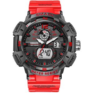 Maxpower (red) Smael Sport Watch Waterproof Watches Digital Led Back Light Stopwatch Alar Maxpower (red) Smael Sport Watch Waterproof Watches Digital Led Back Light Stopwatch Alar