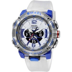 Maxpower (white) Sport Watches Waterproof Male Clock Digital Led Display Quartz Analog St Maxpower (white) Sport Watches Waterproof Male Clock Digital Led Display Quartz Analog St