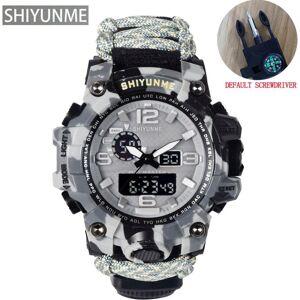 Maxpower (grey) Shiyunme Men Camouflage Military Sports Digital Watches Outdoor Multi-fun Maxpower (grey) Shiyunme Men Camouflage Military Sports Digital Watches Outdoor Multi-fun