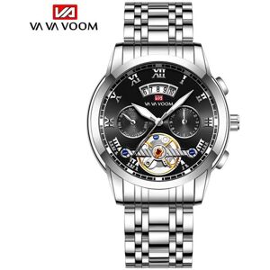 Maxpower (silver) Va Va Voom Quartz Watches Stainless Steel Flywheel Non-automatic Multi- Maxpower (silver) Va Va Voom Quartz Watches Stainless Steel Flywheel Non-automatic Multi-