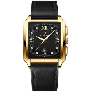 Maxpower (antique gold) New Rectangular Men's Stainless Steel Strap Simple Fashion S Maxpower (antique gold) New Rectangular Men's Stainless Steel Strap Simple Fashion S