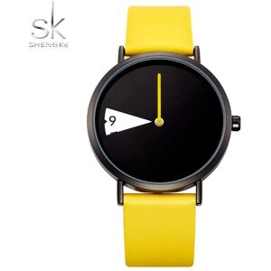 Maxpower (yellow) Shengke Hot Sales Creative Women's Quartz Wristwatches Ladies Watc Maxpower (yellow) Shengke Hot Sales Creative Women's Quartz Wristwatches Ladies Watc