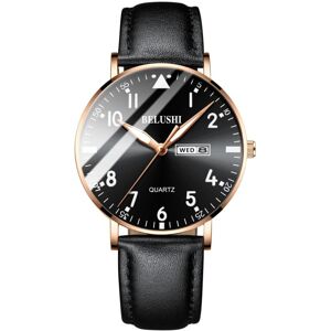 Maxpower (black,rose gold) New Fashion Ultra-thin Mens Luxury Brand Casual Stainless Stee Maxpower (black,rose gold) New Fashion Ultra-thin Mens Luxury Brand Casual Stainless Stee