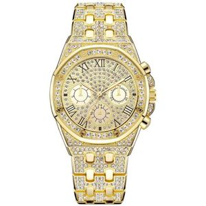 Maxpower (golden) Top Brand Luxury Men's Quartz Watches Fashion Diamond Man's W Maxpower (golden) Top Brand Luxury Men's Quartz Watches Fashion Diamond Man's W