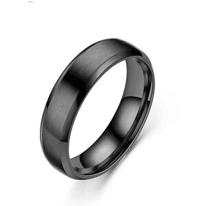 Maxpower (black, 7-6mm) Titanium Steel Matte Ring Melanin, Stainless Steel Men's Bru Maxpower (black, 7-6mm) Titanium Steel Matte Ring Melanin, Stainless Steel Men's Bru
