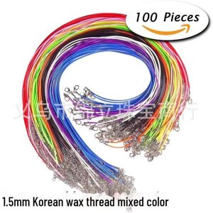 Maxpower (as the picture, 1.5 Korean wax thread) "korean Handmade Diy Black Leather Maxpower (as the picture, 1.5 Korean wax thread) "korean Handmade Diy Black Leather