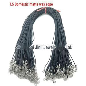 Maxpower (as the picture, 1.5 ordinary domestic wax rope) "korean Handmade Diy Black Maxpower (as the picture, 1.5 ordinary domestic wax rope) "korean Handmade Diy Black