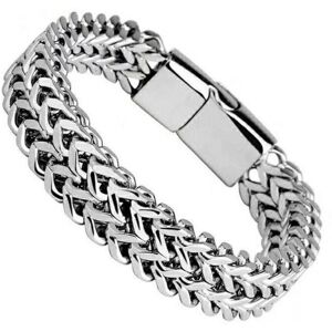 Maxpower (silver, 23cm) Men's Stainless Steel Bracelet Accessories 2023 Fashion Char Maxpower (silver, 23cm) Men's Stainless Steel Bracelet Accessories 2023 Fashion Char