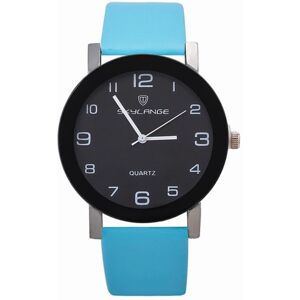 Maxpower (light blue) Women's Fashion Simple Leather Clock Watches Women Dress Casua Maxpower (light blue) Women's Fashion Simple Leather Clock Watches Women Dress Casua