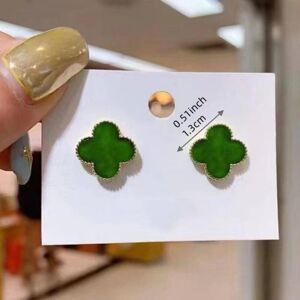 Maxpower (green) Senior Sense Of Four-leaf Clover Light Luxury Temperament Women's E Maxpower (green) Senior Sense Of Four-leaf Clover Light Luxury Temperament Women's E