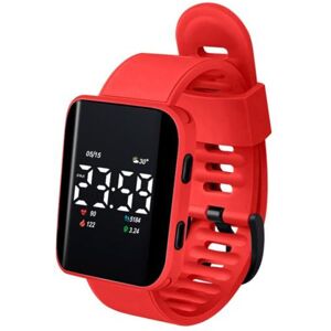 Maxpower (red) Casual Digital Sport Watches Led Digital Display Large Square Dial Ergonom Maxpower (red) Casual Digital Sport Watches Led Digital Display Large Square Dial Ergonom