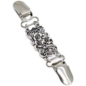 Maxpower (as the picture, Small flower leaves) "vintage Carved Sweater & Scarf Buckl Maxpower (as the picture, Small flower leaves) "vintage Carved Sweater & Scarf Buckl