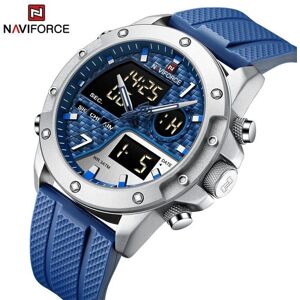 Maxpower (blue, 260mm) Naviforce Watches For Men Sports Digital Waterproof Multifunction Maxpower (blue, 260mm) Naviforce Watches For Men Sports Digital Waterproof Multifunction