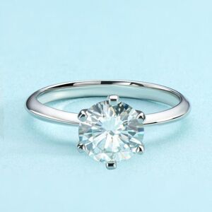 Maxpower (US 6.5) Bague Ringen Sparkling 2 Carats Real Moissanite Wedding Rings For Women Maxpower (US 6.5) Bague Ringen Sparkling 2 Carats Real Moissanite Wedding Rings For Women
