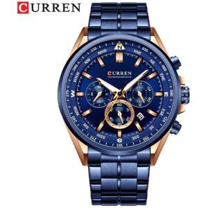 Maxpower (blue) Curren Men's Luxury Watches Fashion Sporty Wristwatches Male Chronog Maxpower (blue) Curren Men's Luxury Watches Fashion Sporty Wristwatches Male Chronog