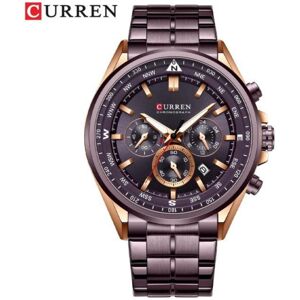 Maxpower (coffee) Curren Men's Luxury Watches Fashion Sporty Wristwatches Male Chron Maxpower (coffee) Curren Men's Luxury Watches Fashion Sporty Wristwatches Male Chron